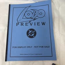 LOBO Preview #1 Comic Book Proof 1993 Rare DC Promo Rare picture