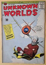 Unknown Worlds #3 G/VG (3.0) American Comics Group Oct-Nov 1960 picture