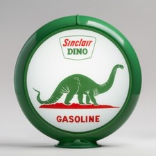 Sinclair Dino on Land Gas Pump Globe 13.5