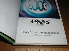 2003 Upper Moreland High School Yearbook Willow Grove PA Pennsylvania picture