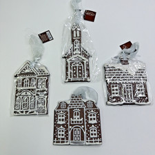 Midwest Cannon Falls Christmas Ornaments Baker Street Gingerbread House Frosted picture
