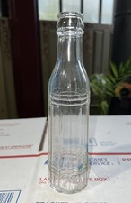 Vintage P.J. Ritter Company Phila Clear Glass Bottle Embossed Base picture
