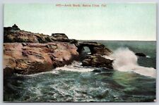 Postcard Arch Rock, Santa Cruz California Unposted picture
