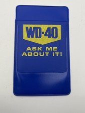 WD-40 Pocket Protector Ask Me About It Vinyl Vintage Advertisement Pen Salesman picture