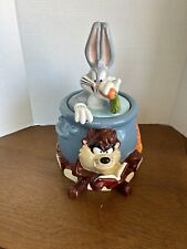 Bugs Bunny & Taz Cookie Jar Looney Toones 1998 Warner Bros - picture