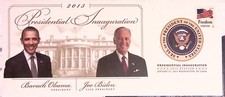 2013 Presidential Inauguration Obama Biden USPS Stamped Envelope Sealed picture