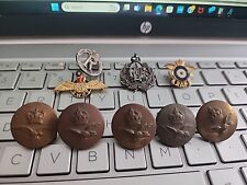 WW2  GROUP  RAF BADGES, AND BUTTONS--SEE ALL AUCTION LOTS-DEALS ---- - NAVY VET picture