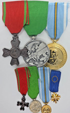 Lot European Association 3 Commemorate Medals +4 Mini Order Sphinx & other Ally picture