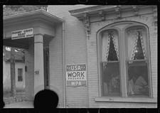 Circleville Ohio 1938 WPA Office Pickaway County Relief Administration picture