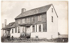 near Dover DE - Old Dickinson Mansion mailed 1909 antique postcard picture