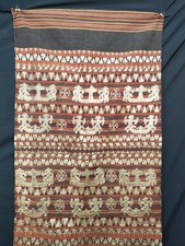 Vintage Indonesian Sumba Ikat Sumatra skirt embroidery Tribal Fabric Ethnic picture