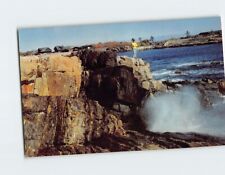 Postcard Blowing Cave Kennebunkport Maine USA picture