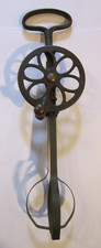 Antique 1904 Dover Metal Wisk Hand Crank Beater Mixer. USA. picture