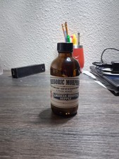 Vintage Hospital Paregoric MORPHINE Poison Medicine Bottle Original Label picture