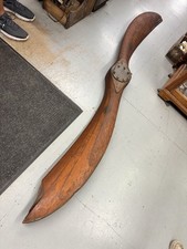 Antique Curtiss Jenny 1918 Wooden Airplane Propeller JN-4 98” WWI Navy Paragon picture