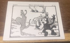 1929 FELIX THE CAT ROOKIE SPAIN CHOCOLATE JUNCOSA #12 EXTREMELY RARE SCARCE CARD picture