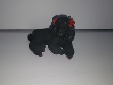STONE CRITTERS BLACK POODLE DOG FIGURINE 5