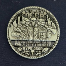 New York City Police NYPD OCCB Narcotics Tomcat Memorial 2
