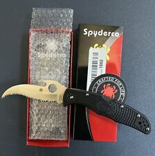 Spyderco C12SBBK2W Matriarch 2 Folding Knife-Black picture