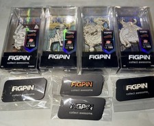 FiGPiN One Piece 4 Pack Set  NYCC 2026 White & Black Figpin  LE 150 picture