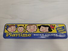 Vintage - Binney & Smith Playtime Water Colors- Paint Tin-No 525 picture
