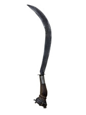 18C Antique Original South Curve Indian Kattti Dagger Period Collectible  picture