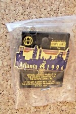 Atlanta 1996 Olympics skyline lapel pin  picture