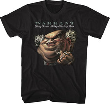 Vintage Dirty Rotten Filthy Stinking Rich Warrant Black T-Shirt All Size picture