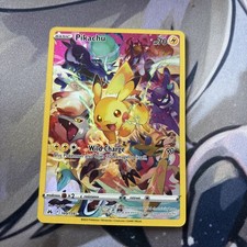 Pokémon TCG Pikachu Secret Rare Full Art Holo 160/159 Crown Zenith EN 2023 picture