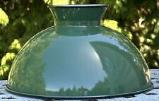 Antique Green Enameled Shade Only for Coleman Table Lamp Lantern Quick Lite picture