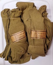 US LATE WWII/KOREAN WAR ERA “COMBAT BOOT” SOCKS picture