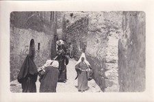 Rare 4x6 1920s Photo: Jerusalem Streets In Bethlehem Isreal Bible Holy Land picture