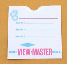  3 Reel Sleeves - View-Master Packets - Sawyer's - Packs of 25- NEW picture