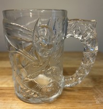 1995 Batman Forever Batman Collectors Glass Mug Cup DC Comics McDonalds picture