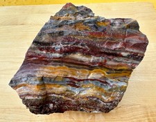 Premium Serape Jasper Rough Mexico 10 LB 10 oz picture