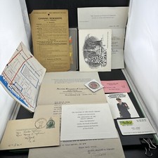 Lot Of Vintage Paperwork From 1914-1960s picture