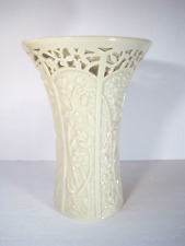 Lenox  Jasmine Ceramic Ivory Vase 8.25