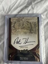 2022 CZX Middle Earth Autograph Card Peter Jackson Director 044/200 picture