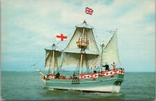 Vintage 1960s Jamestown, Virginia Postcard GODSPEED II Sailing Ship Replica picture