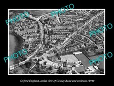 Oxford England Aerial View Of Cowley Road c1940 Old Large Historic Photo picture