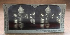 Dazzling Dome of the Capitol, Washington,DC #32229 Keystone Stereoview picture
