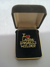 I Heart Laura Ingalls Wilder Pin W/ Box picture