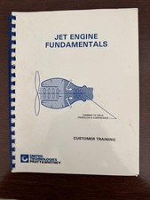 1989 JET ENGINE FUNDAMENTALS United Technologies Pratt & Whitney picture