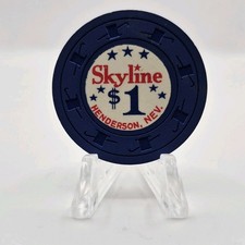 Skyline Casino Henderson Nevada 1964 $1 Casino Chip N3912 picture