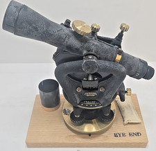 Antique C.L. Berger & Sons Boston Surveyor’s Transit Engineering Tool W/ Case  picture