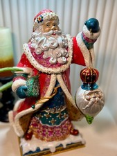 Christopher Radko Yule of Yore Musical Santa Figure picture