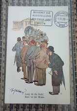1938 VIENNA AUSTRIA THE ETERNAL JEW PROPAGANDA POSTCARD HOLOCAUST ANTI JEWISH picture