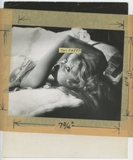 BRIGITTE BARDOT Peter Basch 1958 Original Photo For Brigitte Book picture