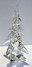 The Toscany Collection Clear Crystal Christmas Tree Decoration Figurine HTF 12