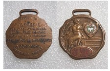 WWI FOB Dupont Hopewell Gun Explosive Plant Named S V Prince 6 mo Safety Award   picture